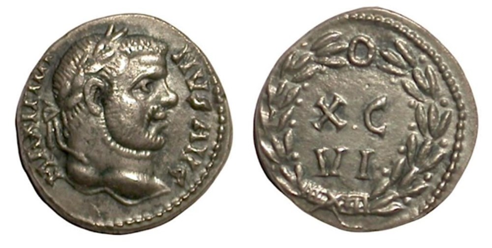 munzen maximinianus herculius