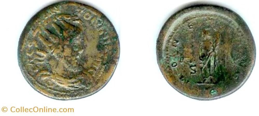 Postumus - MONETA AVG munzen antike vor j c bis nach postumus moneta avg