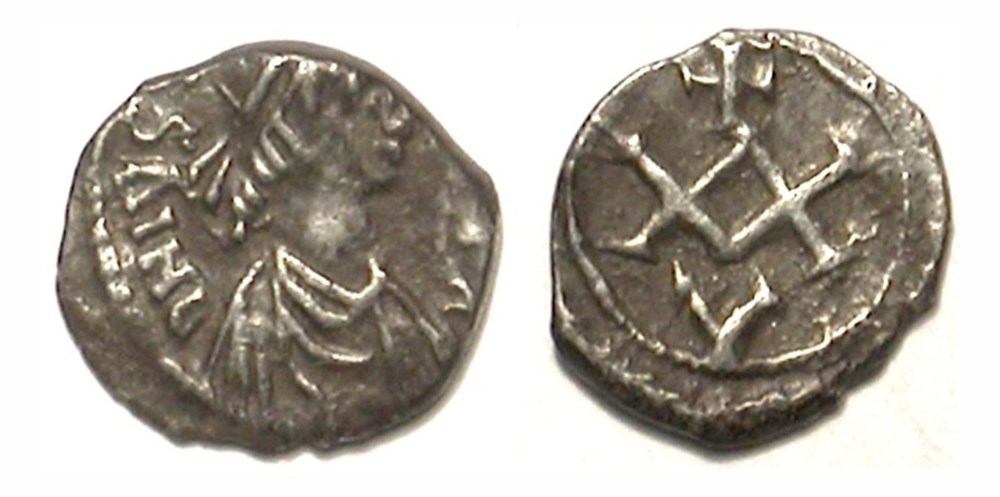 Hilderic (in the name of Justinian) - 25 Nummi munzen antike bis hilderic in the name of justinian 25 nummi