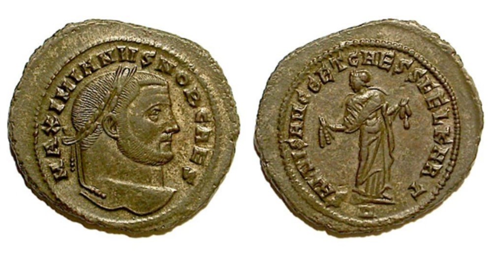 munzen antike bis romische imperial und republik galerius