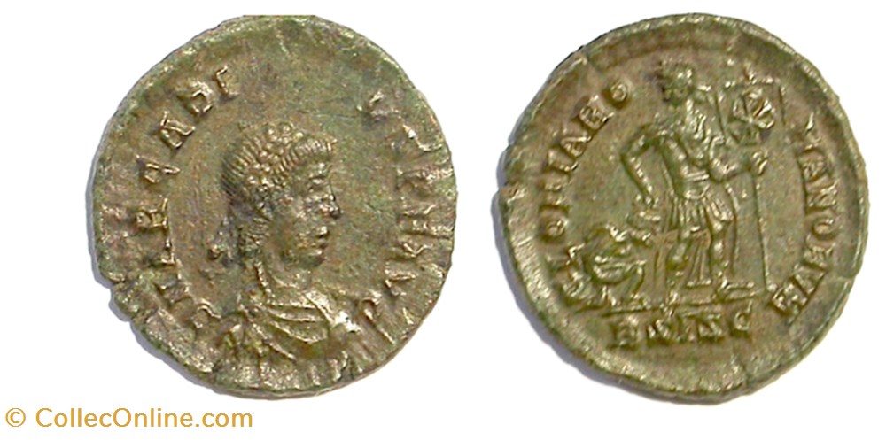 GLORIA ROMANORVM - Siscia (V) munzen antike vor j bi nach romische republikanische imperial gloria romanorvm siscia v