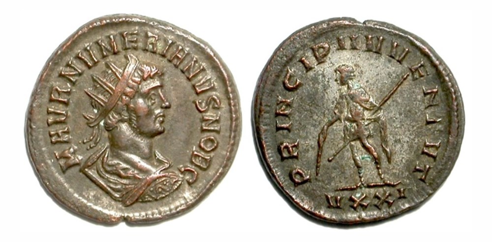 Ticinum - PRINCIPI IVVENTVT munzen antike bis romische imperial und republik ticinum principi ivventvt