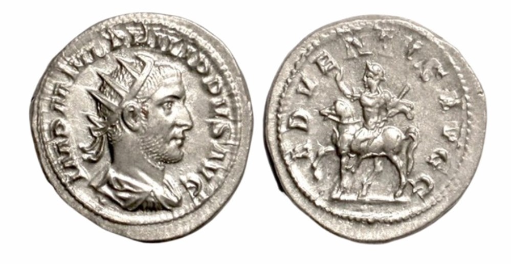 munzen antike bis romische imperial und republik rome adventvs avgg