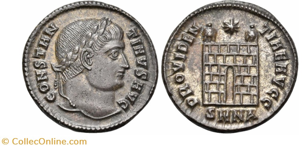Nicomedia - PROVIDEN-TIAE AVGG munzen antike bis romische imperial und republik nicomedia providen tiae avgg