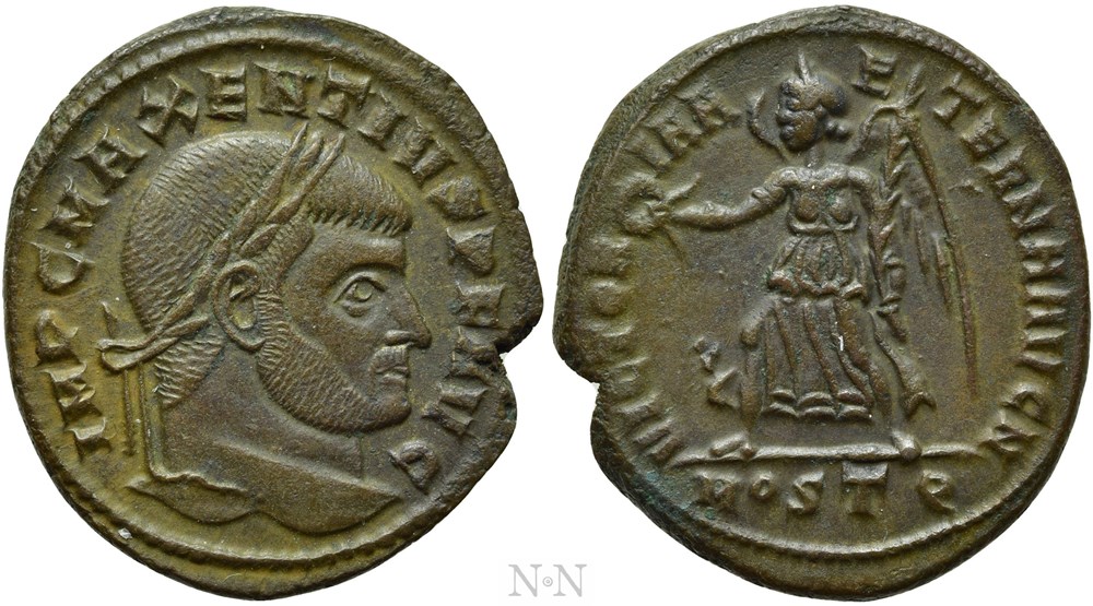 munzen antike bis romische imperial und republik ostia victoria aeterna avg n
