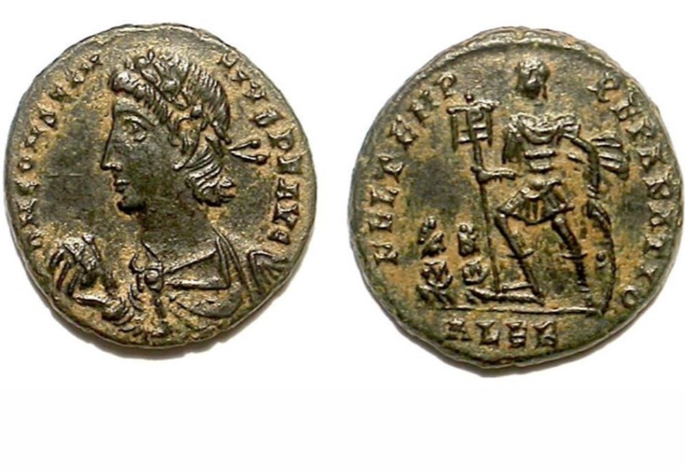 munzen antike bis romische imperial und republik alexandria fel temp reparatio half maiorina v