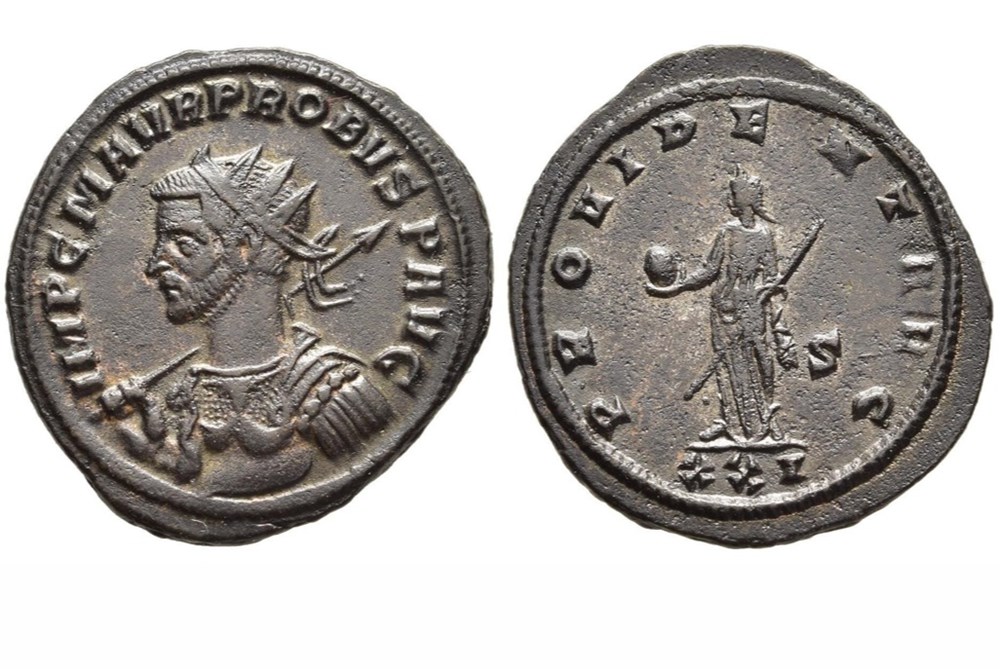 Siscia - PROVIDENT AVG munzen antike bis romische imperial und republik siscia provident avg
