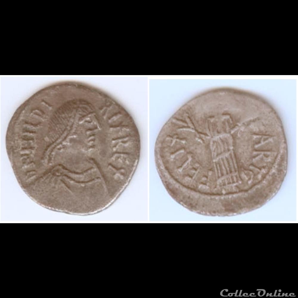 Stolen Coin - Vandals Hilderic munzen stolen coin vandals hilderic