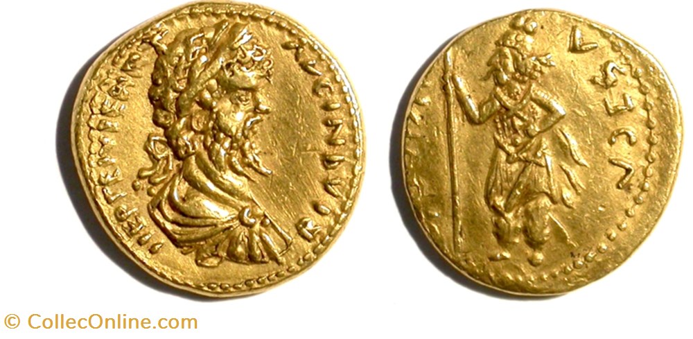 Imitation of Septimius Severus (?) munzen antike bis imitation of septimius severus