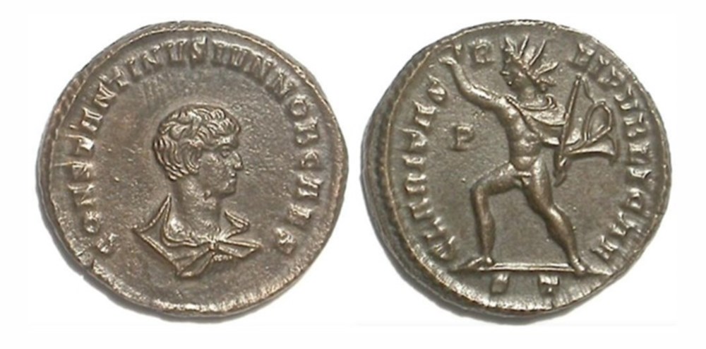 Ticinum - CLARITAS REIPVBLICAE munzen antike bis ticinum claritas reipvblicae