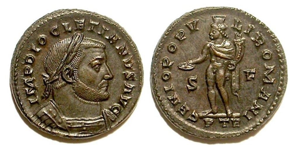 Trier - GENIO POPVLI ROMANI munzen antike bis romische imperial und republik trier genio popvli romani