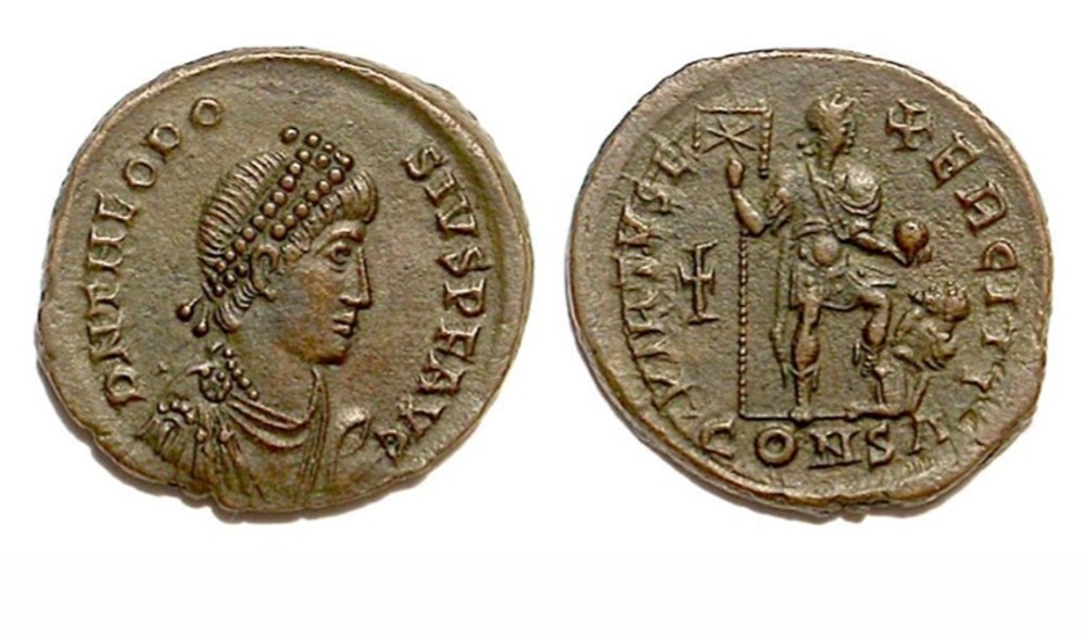 ConstantinopleVIRTVS EXERCITI munzen antike bis romische imperial und republik constantinoplevirtvs exerciti