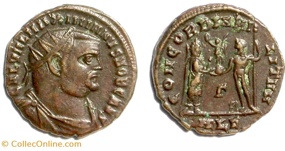 Galerius Caesar - Alexandria munzen antike bis romische imperial und republik galerius caesar alexandria