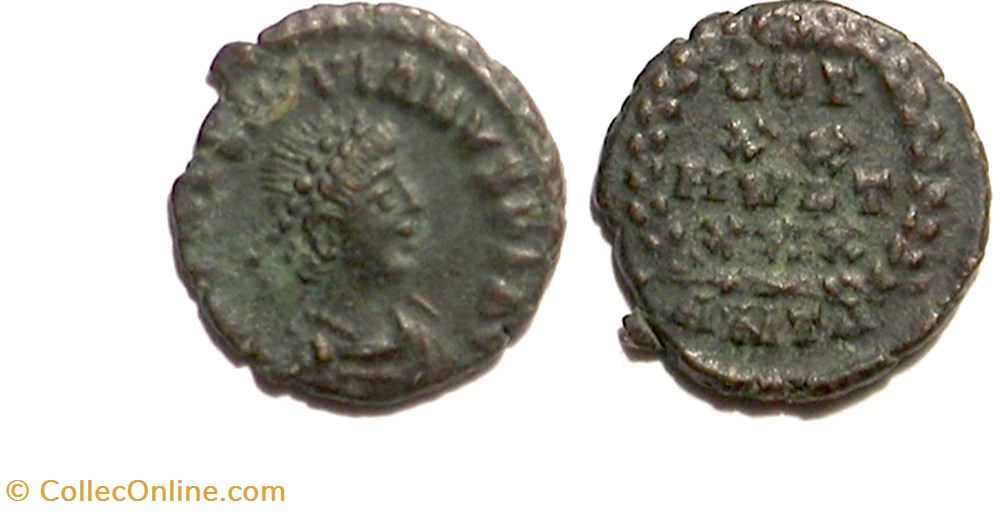 Antioch - VOT XX MVLT XXX munzen antike bis romische imperial und republik antioch vot xx mvlt xxx