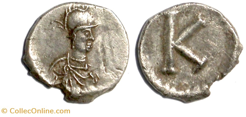 Justinian - Third-Siliqua - Constantinople munzen justinian third siliqua constantinople