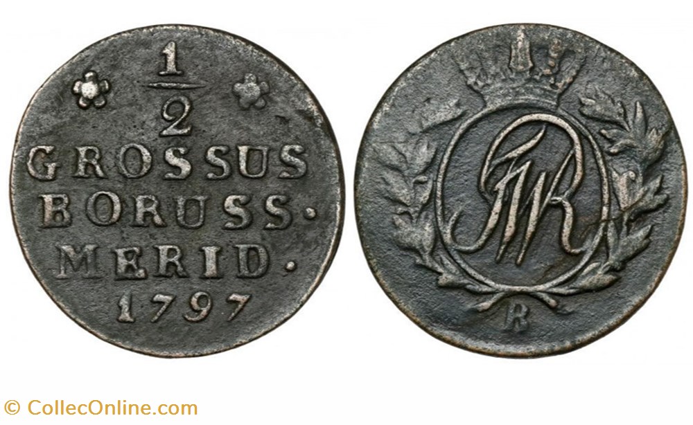 South Prussia munzen welt polen south prussia