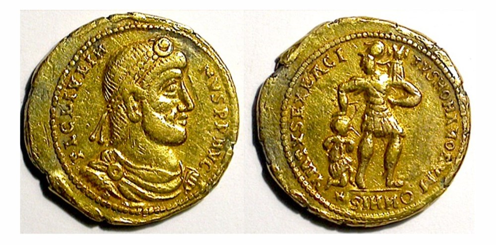 munzen antike bis romische imperial und republik solidus ancient forgery
