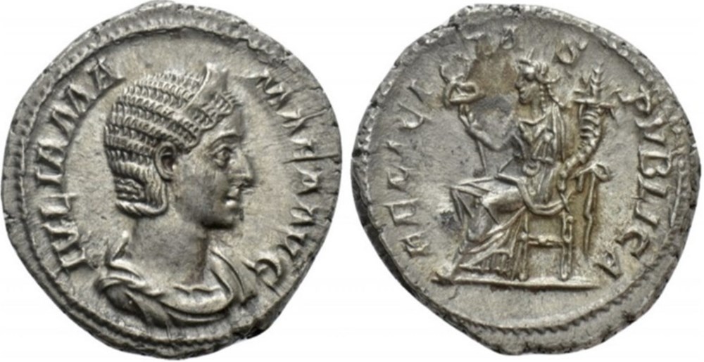 munzen antike bis romische imperial und republik julia mamaea felicitas pvblica rome