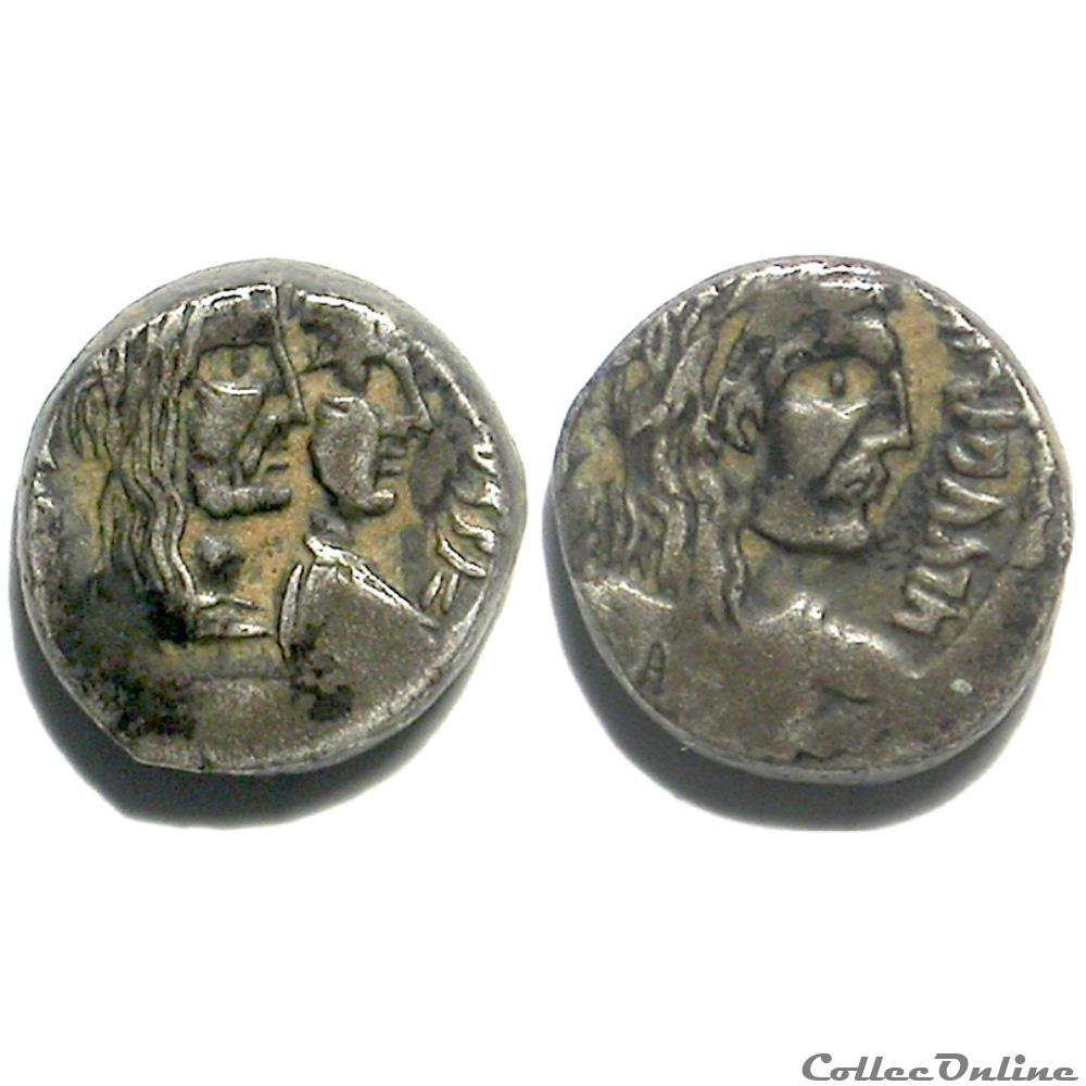 Aretas IV and Shaqilath munzen antike vor j c bi nach aretas iv and shaqilath