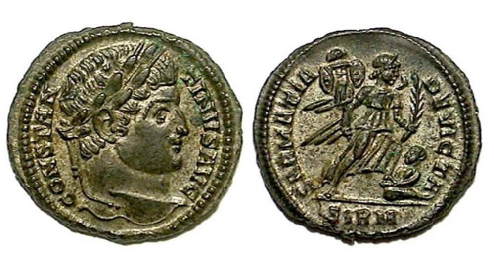 Sirmium - SARMATIA DEVICTA munzen sirmium sarmatia devicta