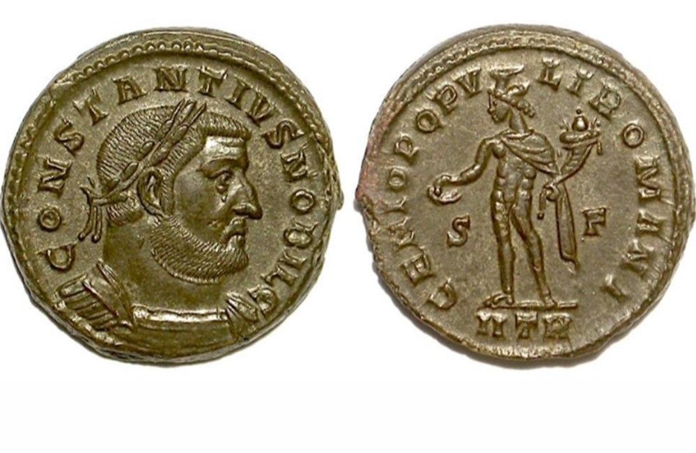 munzen antike bis romische imperial und republik trier genio popvli romani