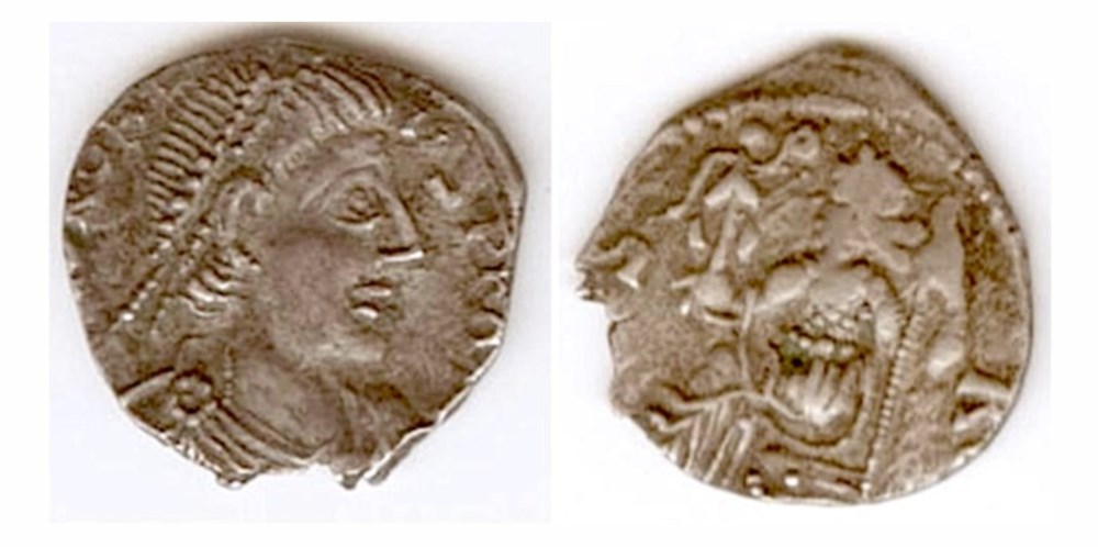 Geiseric (Stolen coin) munzen antike bis geiseric stolen coin