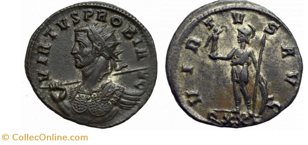 Ticinum - VIRTVS AVG munzen antike bis romische imperial und republik ticinum virtvs avg