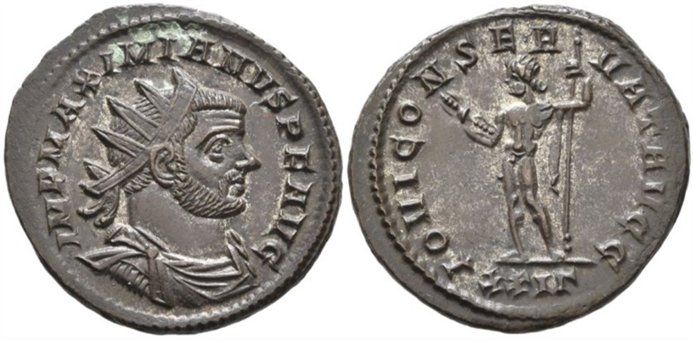 Rome - IOVI CONSERVAT AVGG munzen antike bis romische imperial und republik rome iovi conservat avgg