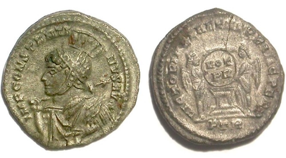 Trier - VICTORIAE LAETAE PRINC PERP munzen trier victoriae laetae princ perp