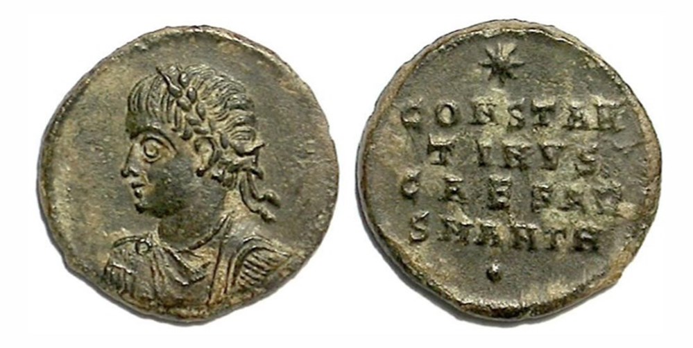 Antiochia - CONSTANTINVS CAESAR munzen antike bis antiochia constantinvs caesar