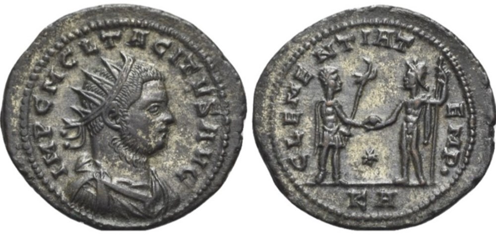 Tripolis - CLEMENTIA TEMP munzen antike bis romische imperial und republik tripolis clementia temp