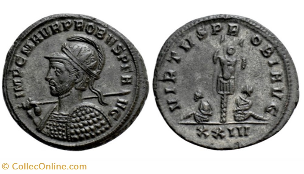 munzen antike bis romische imperial und republik siscia virtvs probi avg