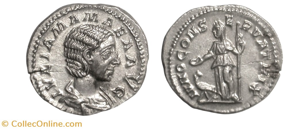 munzen antike bis romische republik und imperial julia mamaea ivno conservatrix rome