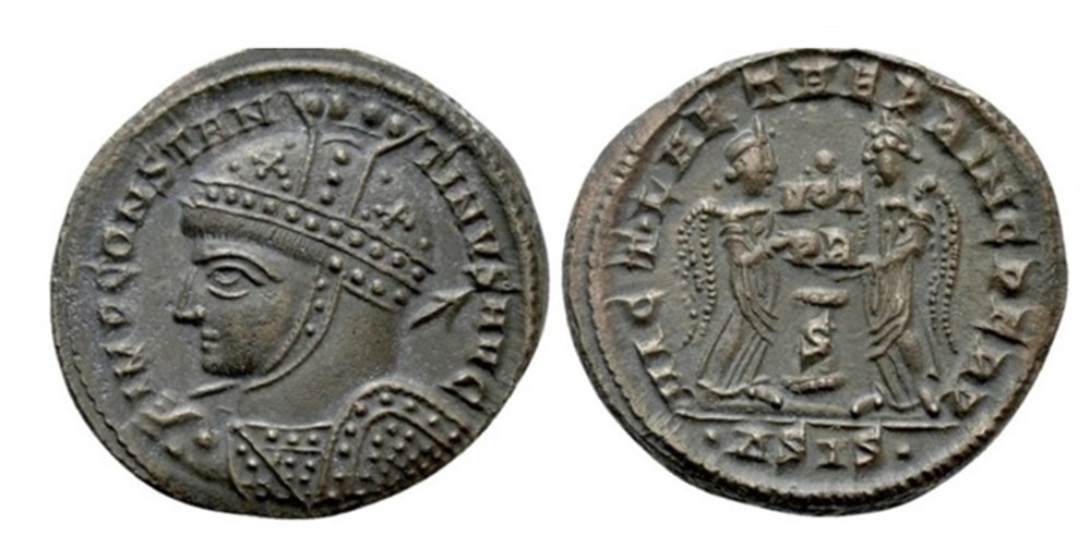 munzen antike bis romische imperial und republik siscia vict laetae princ perp