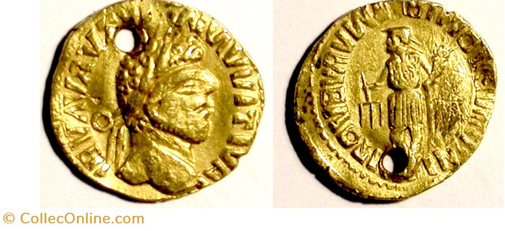 Imitation of Severan aureus (?) munzen antike bis imitation of severan aureus