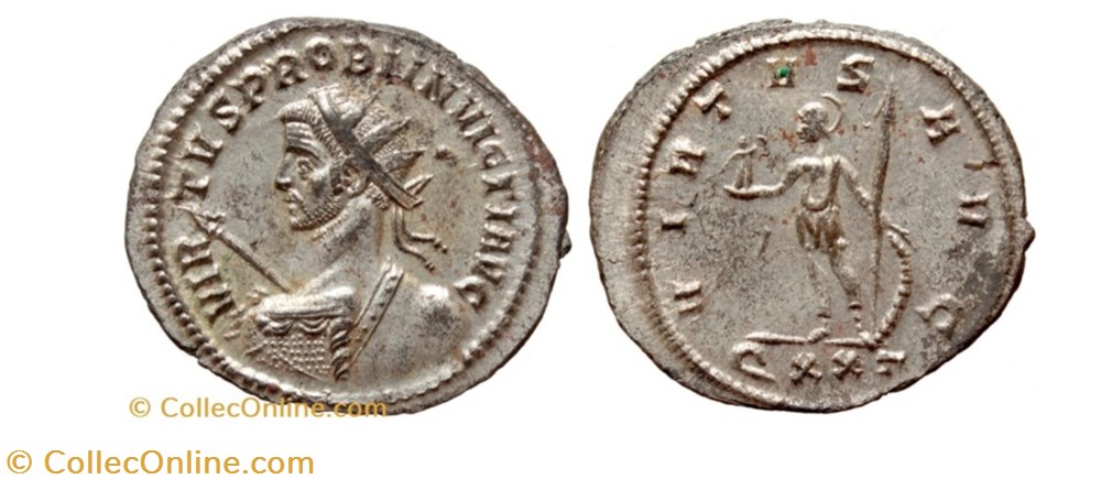 Ticinum - VIRTVS AVG munzen antike bis romische imperial und republik ticinum virtvs avg
