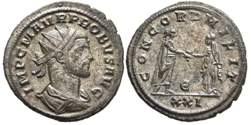 munzen antike bis romische imperial und republik siscia concord milit