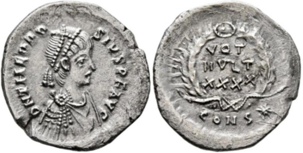 munzen theodosius ii