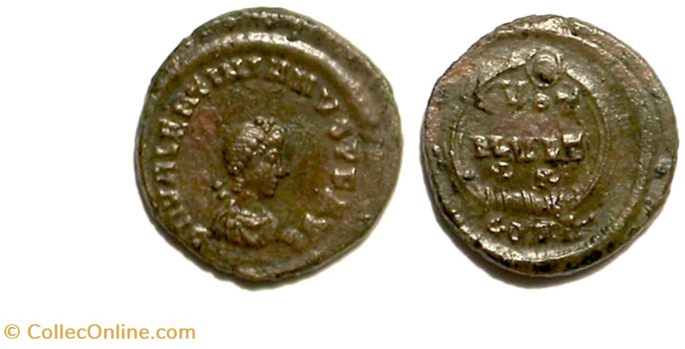 Constantinople - VOT MVLT XX munzen antike bis romische imperial und republik constantinople vot mvlt xx