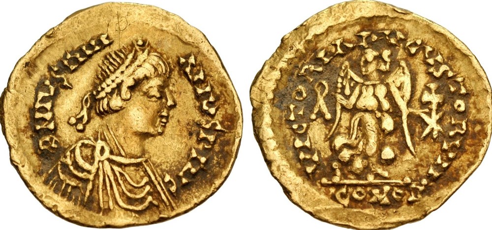 Theodahat or Witiges (Justinian) munzen antike bis theodahat or witiges justinian
