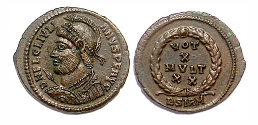 Sirmium - VOT X MVLT XX munzen antike bis romische imperial und republik sirmium vot x mvlt xx
