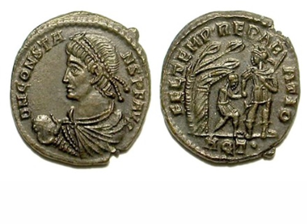 Aquillea - FEL TEMP REPARATIO munzen antike bis romische imperial und republik aquillea fel temp reparatio