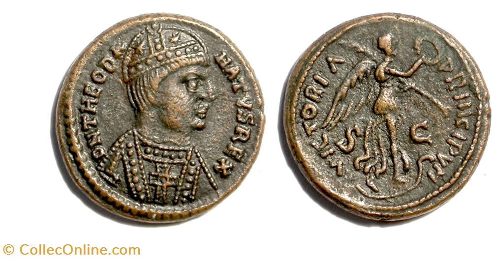 Theodahat - Follis - Rome munzen antike vor j c bis nach theodahat follis rome
