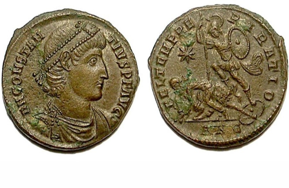 munzen antike bis romische imperial und republik antiochia fel temp reparatio half maiorina