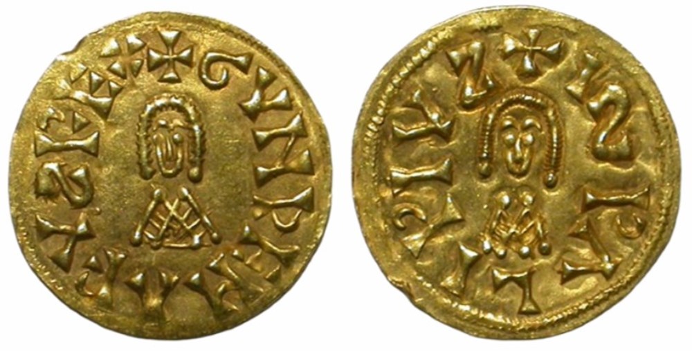 munzen barbarische konigreiche bis westgotenreich gundemar seville