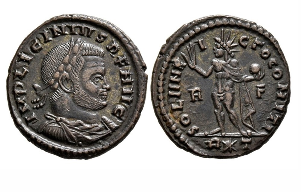 munzen antike bis romische imperial und republik rome soli invicto comiti