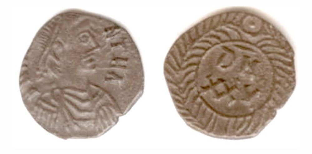munzen antike bis gunthamund stolen coin