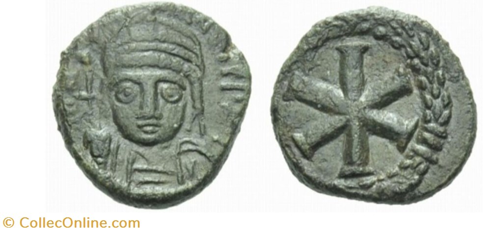 Justinian - Decanumium - Sicily munzen antike vor bis nach justinian decanumium sicily