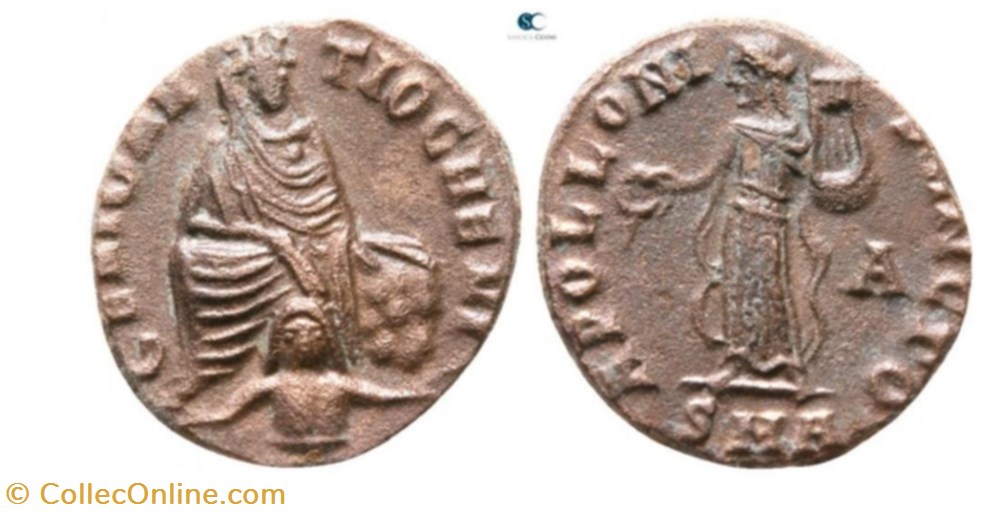 Antioch - APOLLONI SANCTO munzen antioch apolloni sancto