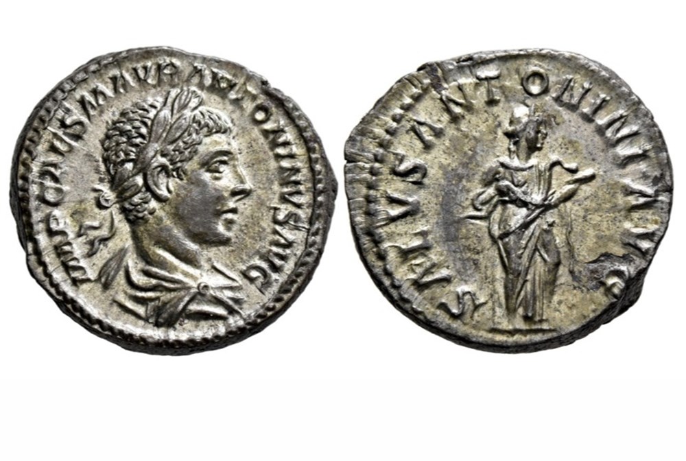 munzen antike bis romische imperial und republik rome salvs antonini